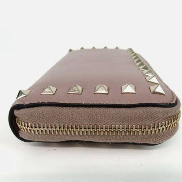 AUC VALENTINO GARAVANI Rockstud ZIP AROUND WALLET - Picture 5 of 14